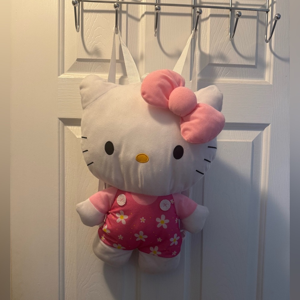 Hello Kitty Plush Backpack